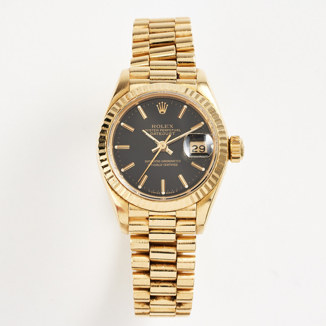 ROLEX DATEJUST BLACK