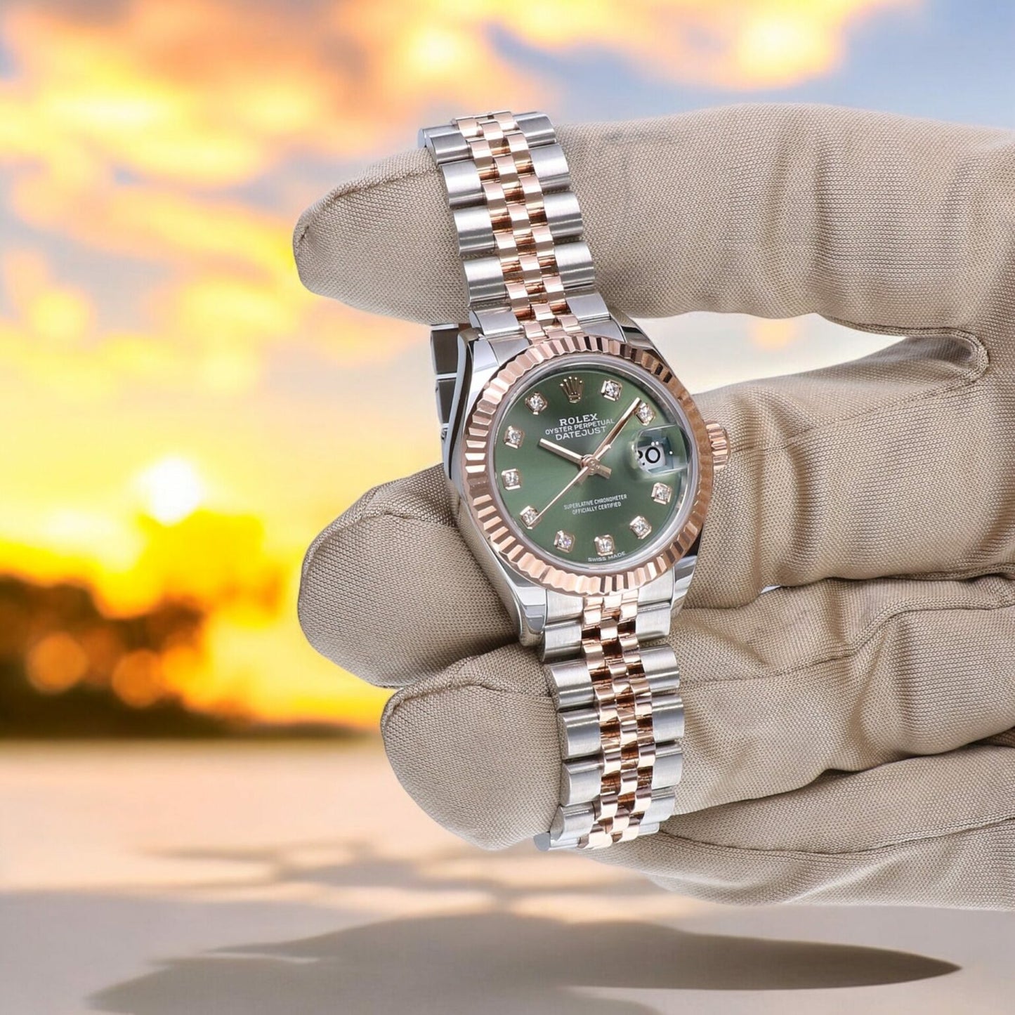 Rolex Datejust Vert